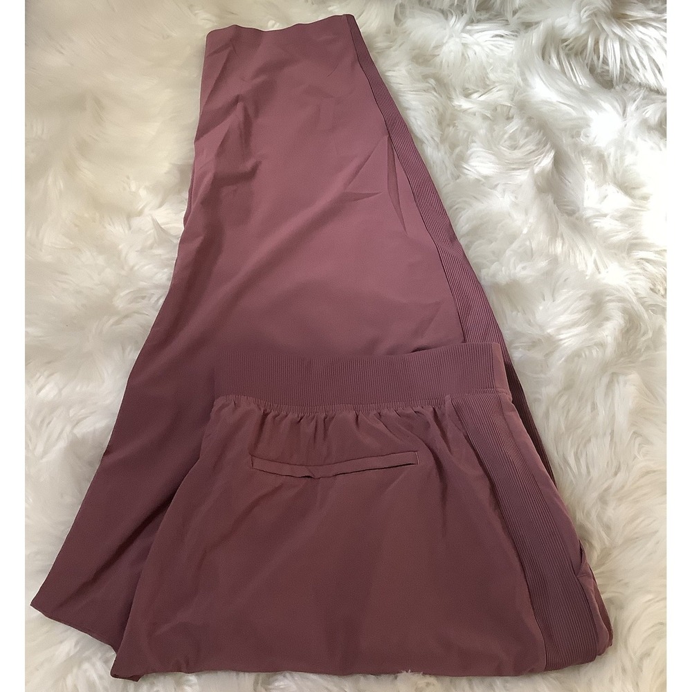 Athleta Women's Salutation Jogger Pants in Powervita in Flora Mauve Size 22 - Picture 9 of 16